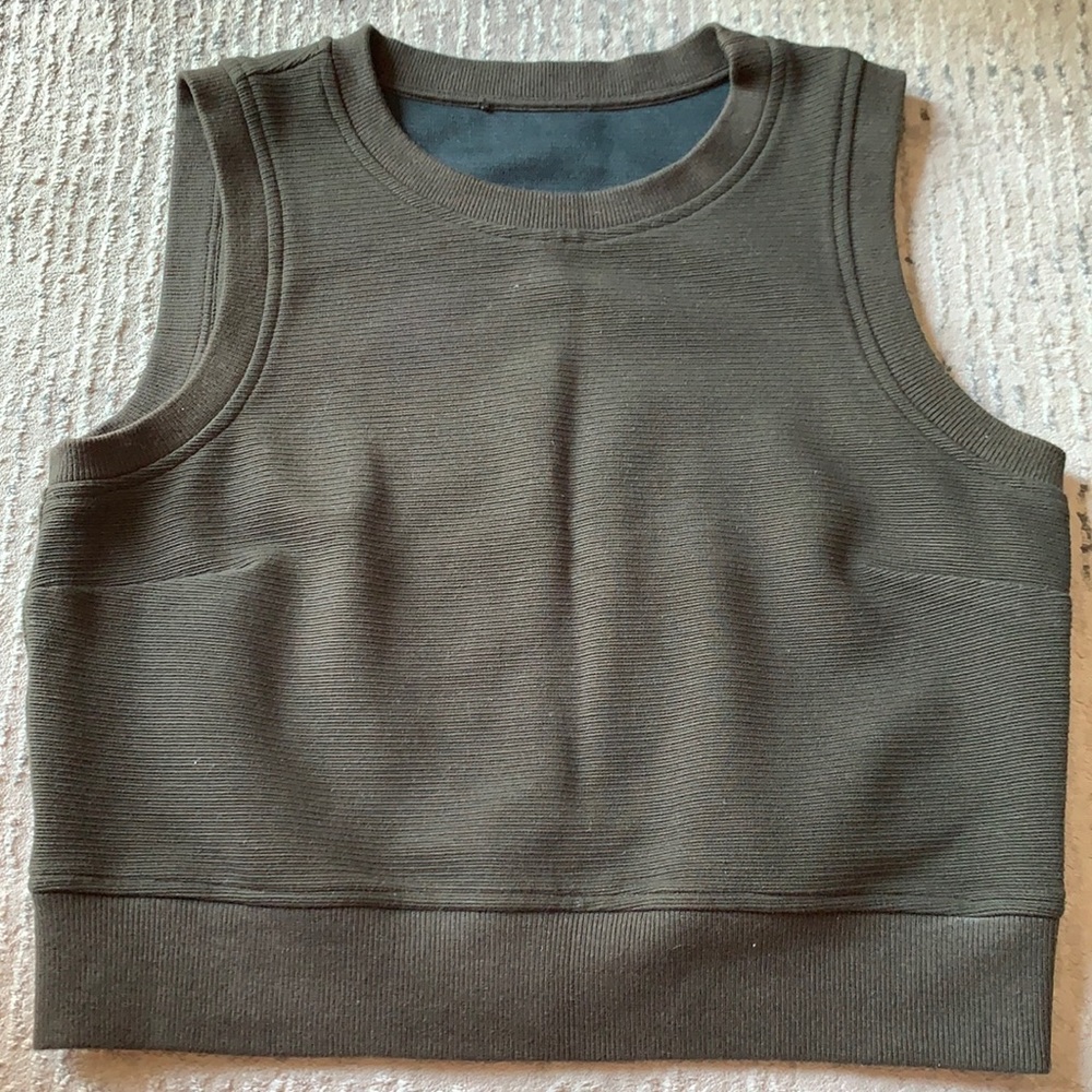 Crop sweater top